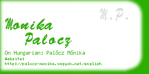 monika palocz business card